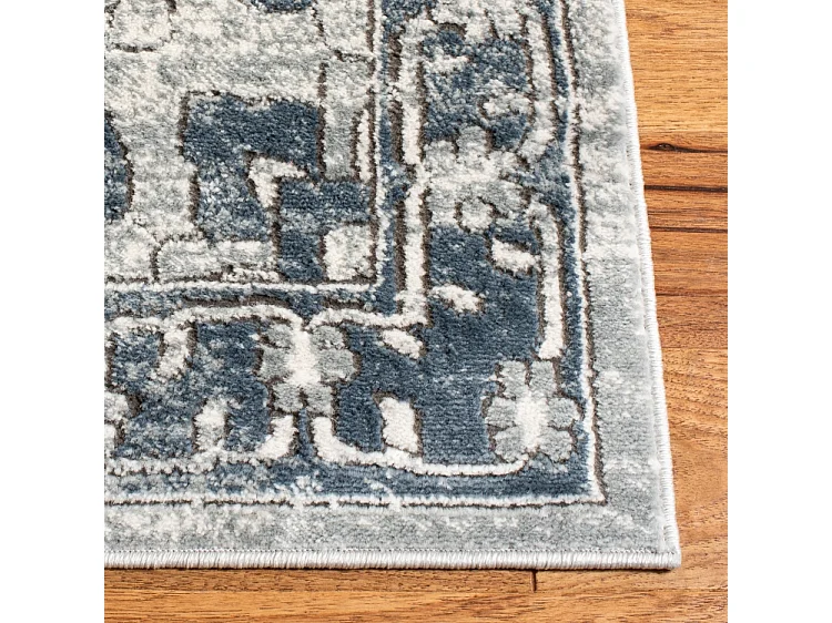 Tapis Bleu Marine/Neutre 91 X 152 cm - Raegan