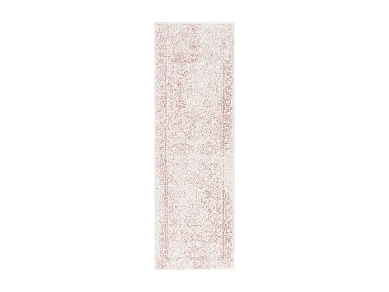 Tapis Neutre/Rose 76 X 244 cm - Lucinda