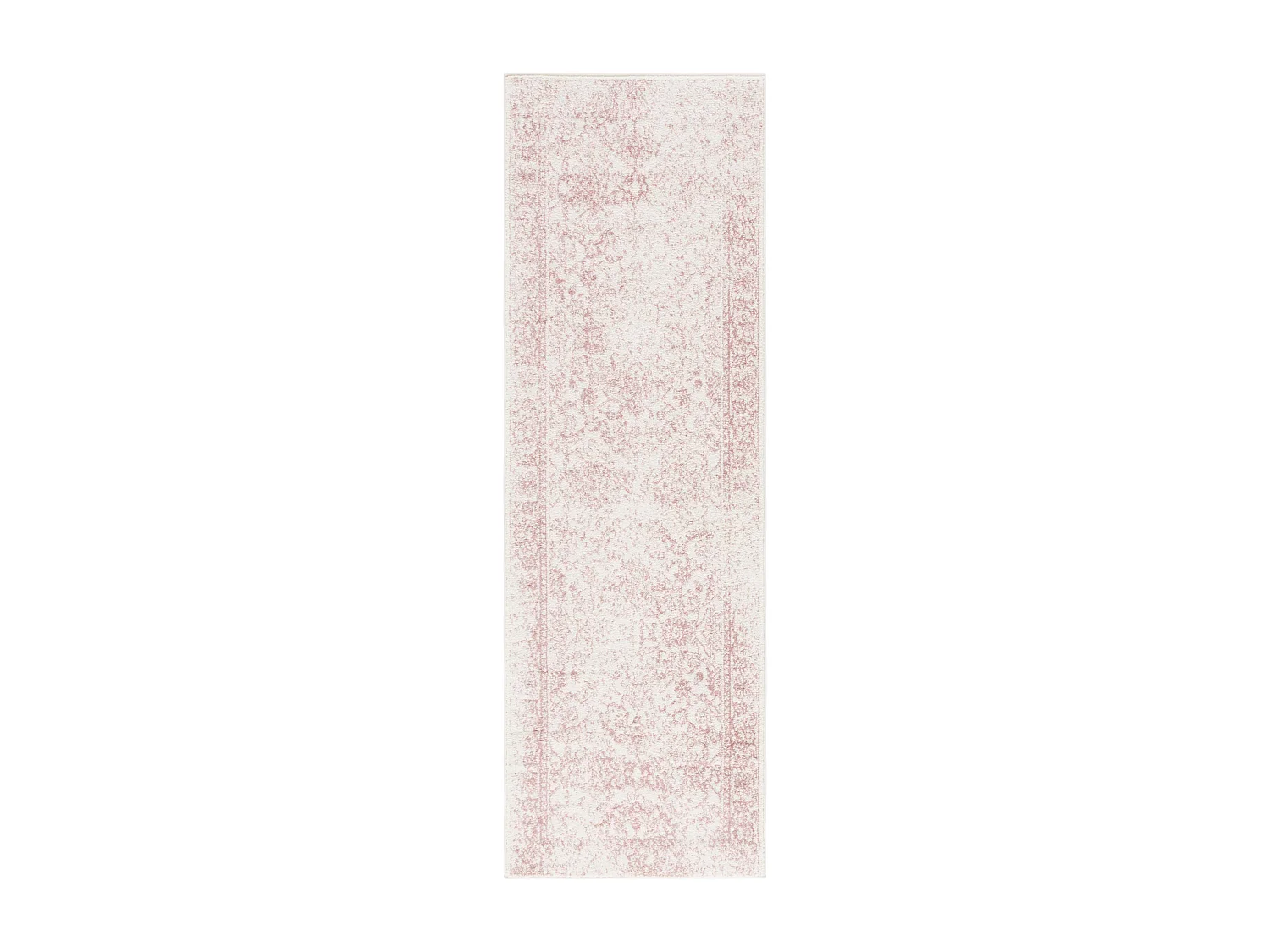 Tapis Neutre/Rose 76 X 244 cm - Lucinda