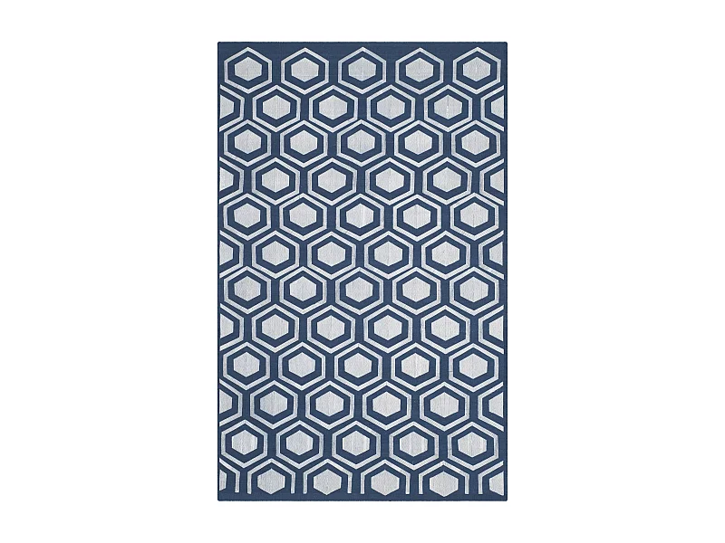 Tapis Bleu Marine 152 X 244 cm - Sari