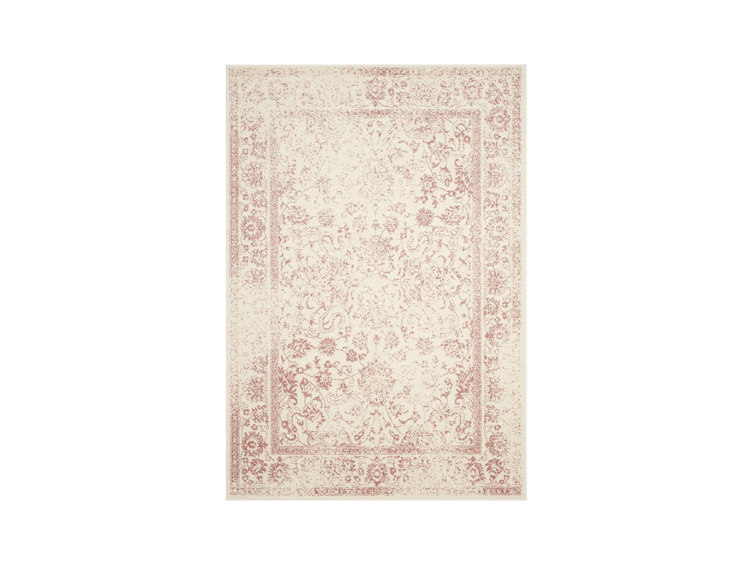 Tapis Neutre/Rose 122 X 183 cm - Lucinda