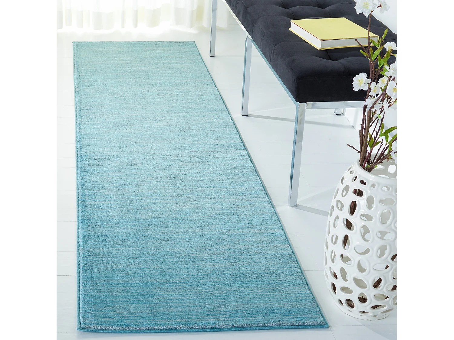 Tapis Bleu 66 X 244 cm - Valentine