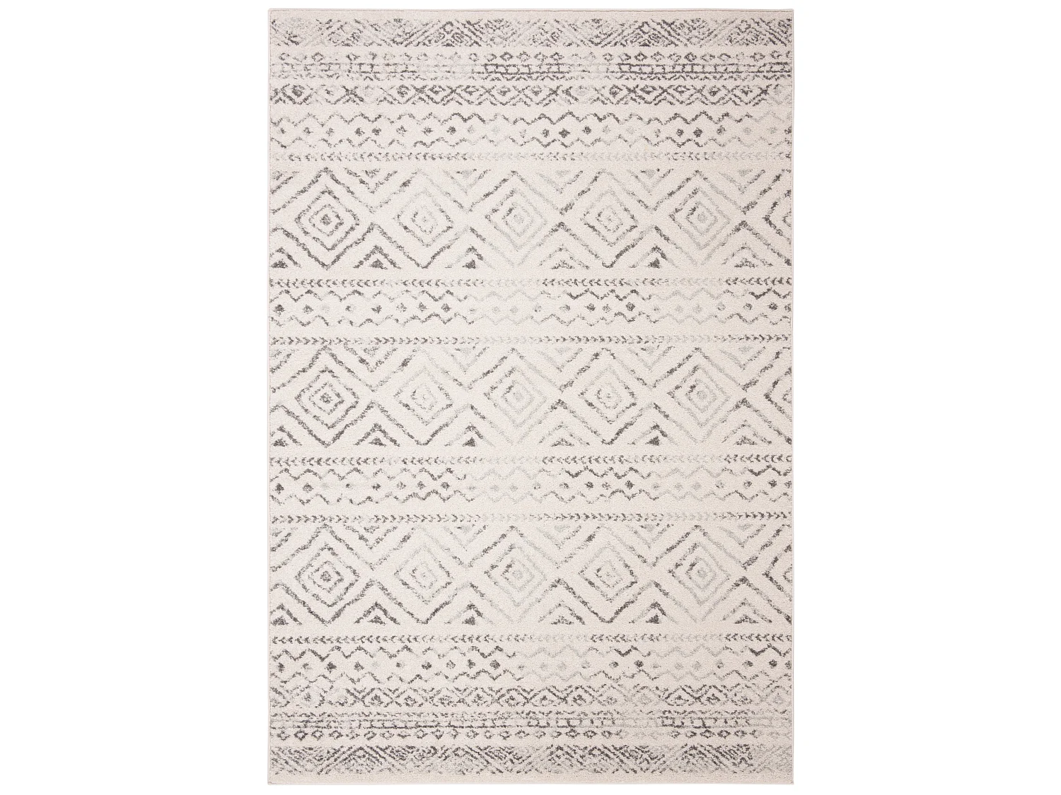Tapis Neutre/Gris 160 X 229 cm - Makayla