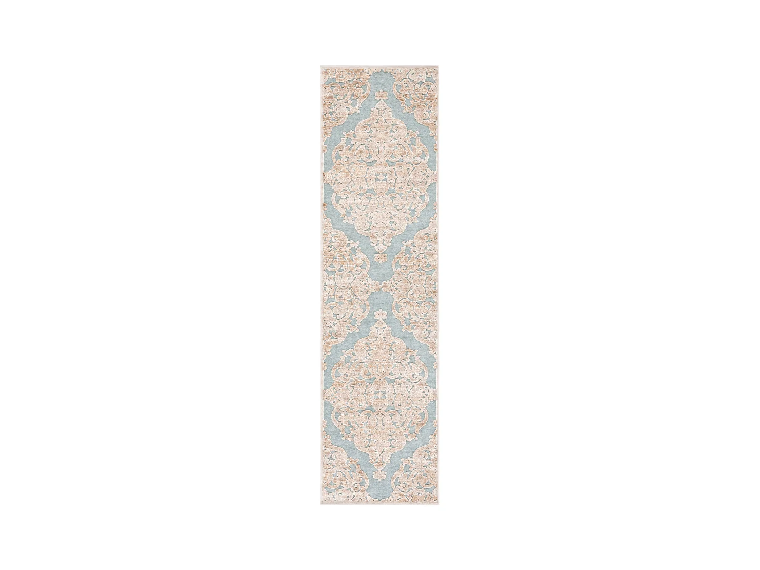 Tapis Neutre/Bleu 66 X 244 cm - Marigot