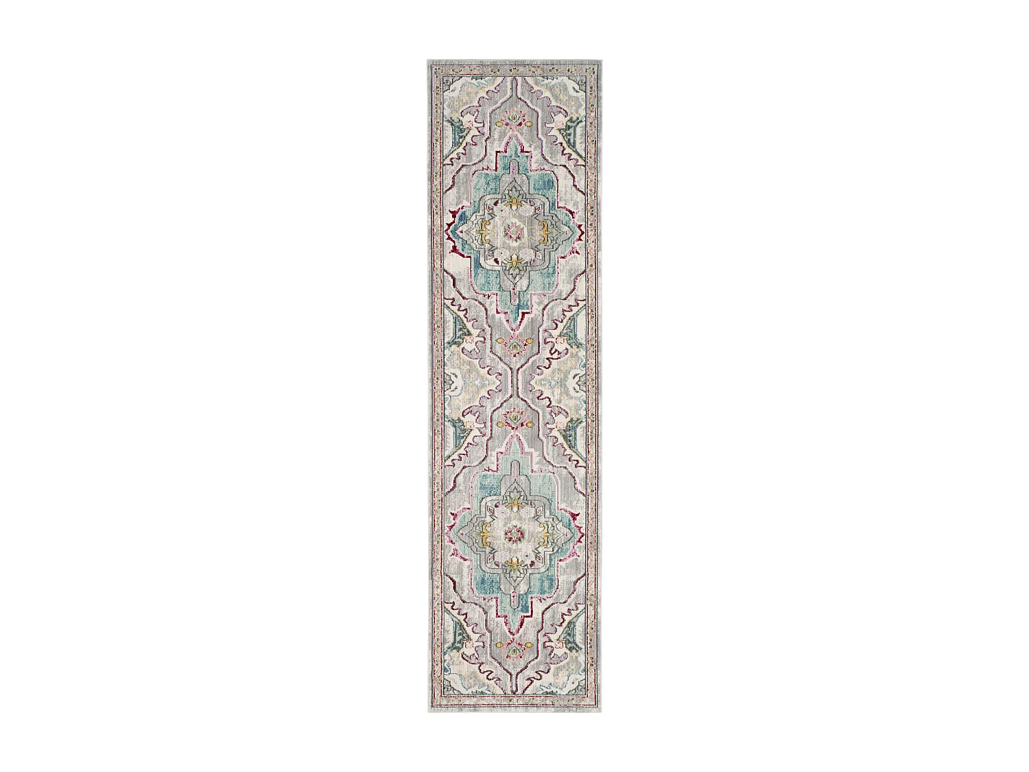 Tapis Gris/Bleu 69 X 244 cm - Lucy