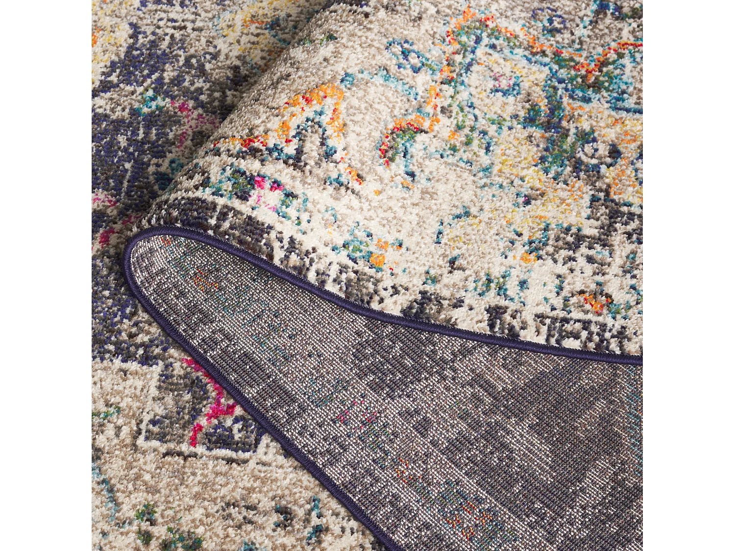 Tapis Noir/Or 66 X 183 cm - Malaya