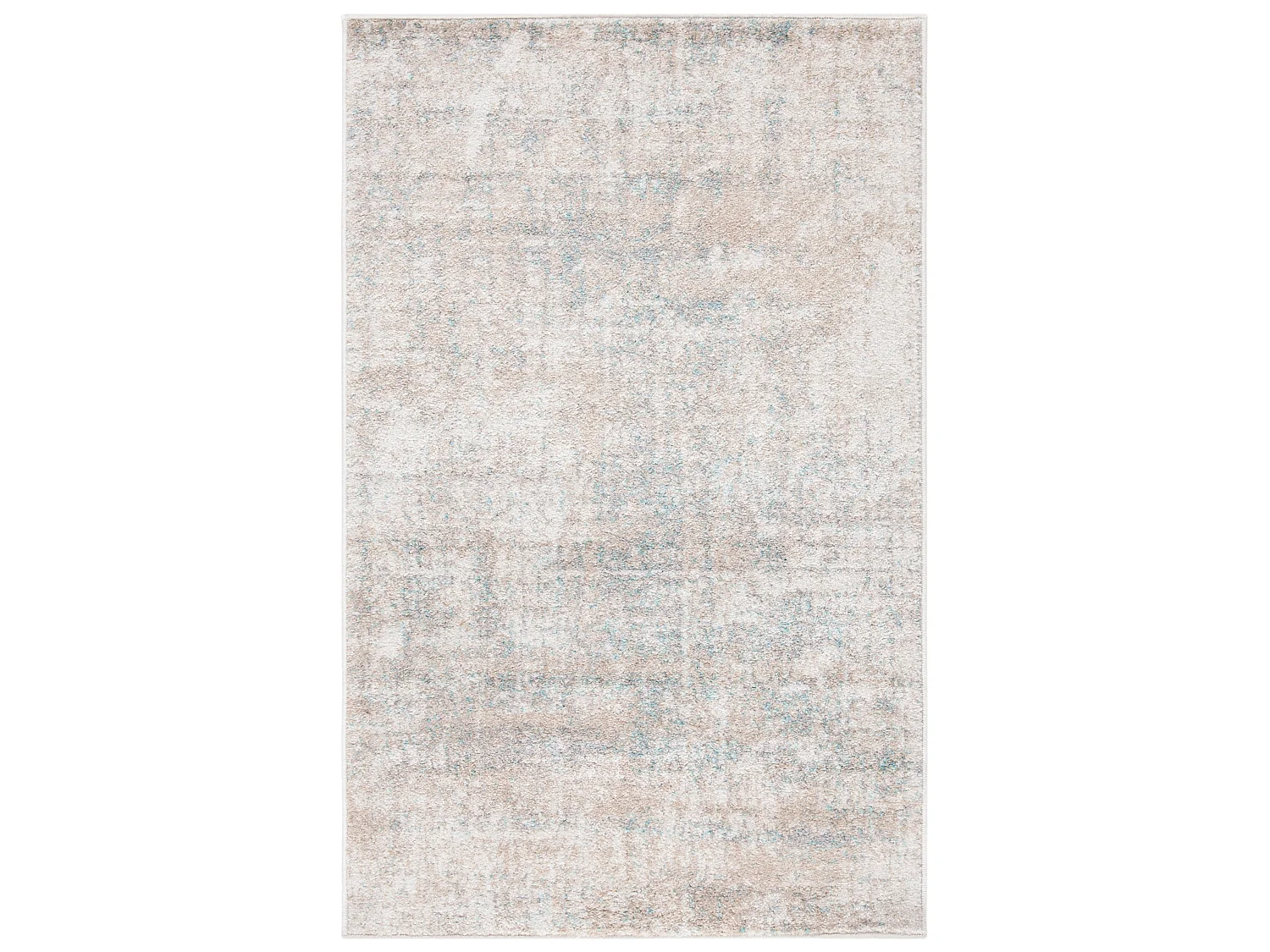 Tapis Beige/Gris Ardoise 61 X 91 cm - Brianna