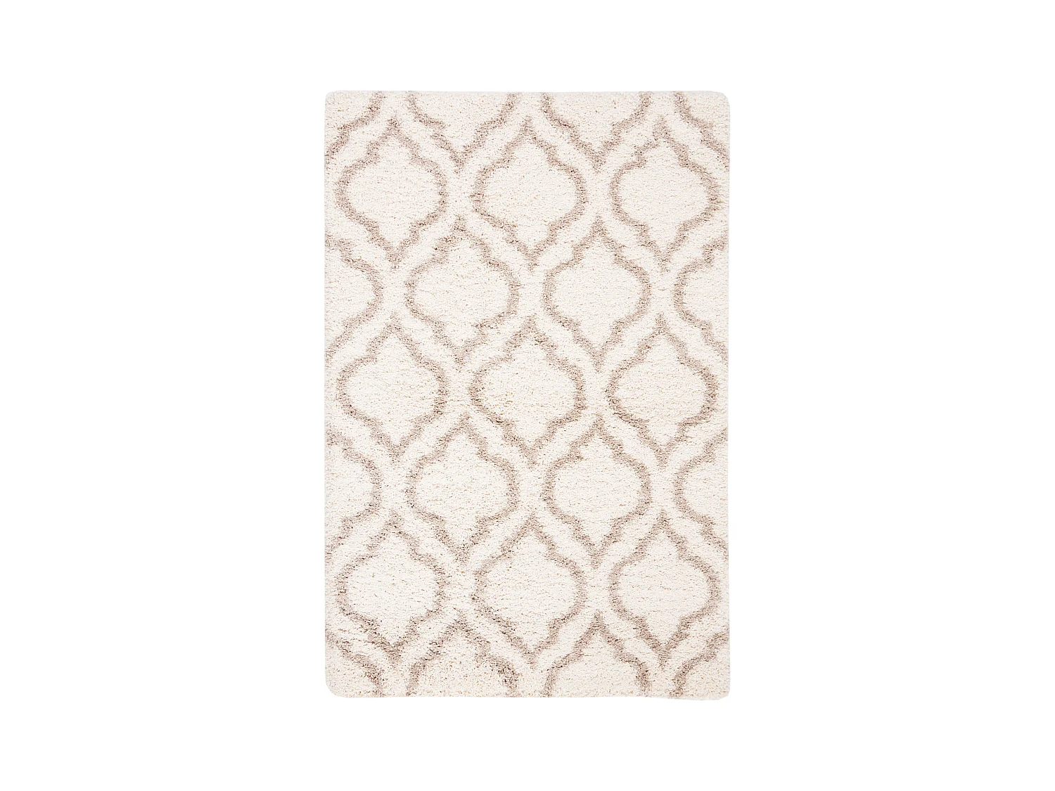 Tapis Neutre/Blanc 122 X 183 cm - Mati