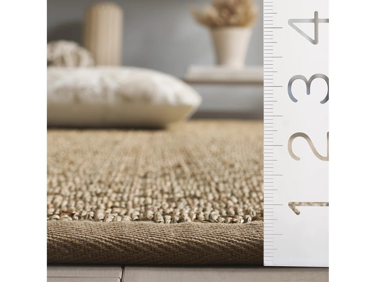 Tapis Naturel/Beige 61 X 91 cm - Roselyn
