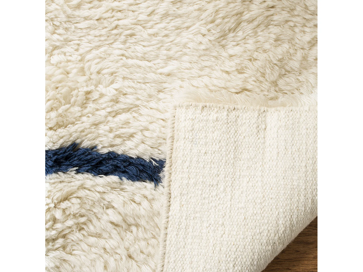 Tapis Neutre/Bleu 160 X 229 cm - Jacinta