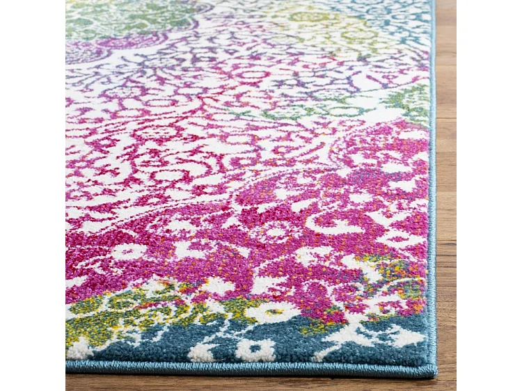 Tapis Neutre/Rose 122 X 183 cm - Trinity