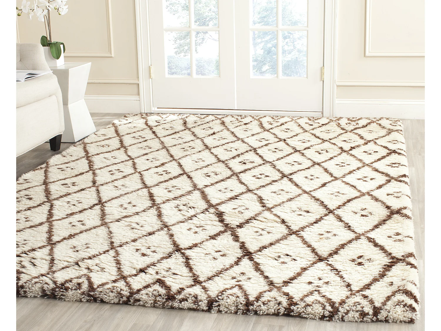 Tapis Or/Neutre 183 X 274 cm - Amanda