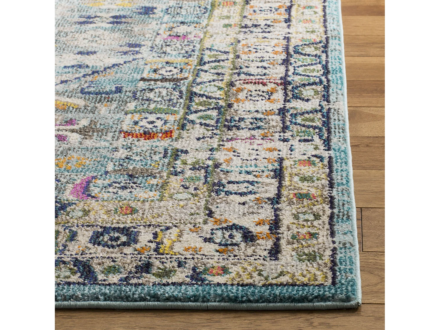 Tapis Bleu/Gris 122 X 170 cm - Ryleigh