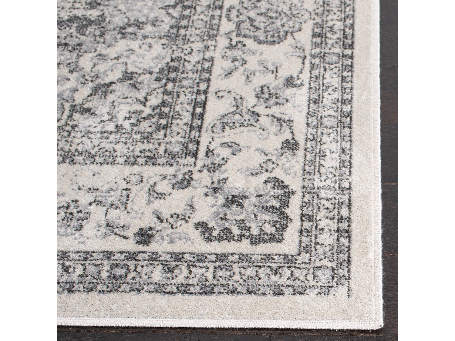 Tapis Neutre/Blanc 122 X 183 cm - Luciana