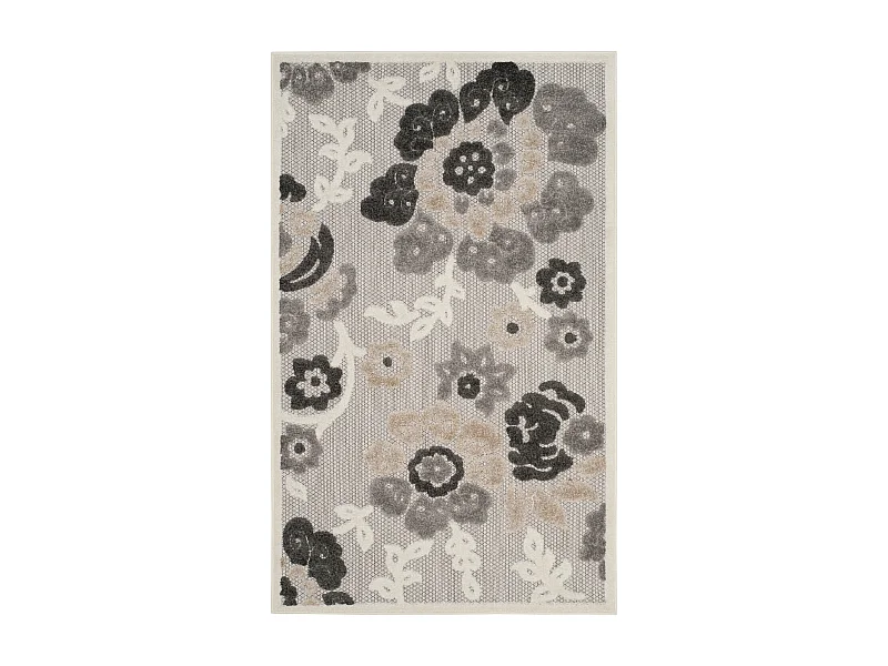 Tapis Gris 122 X 183 cm - Oxford