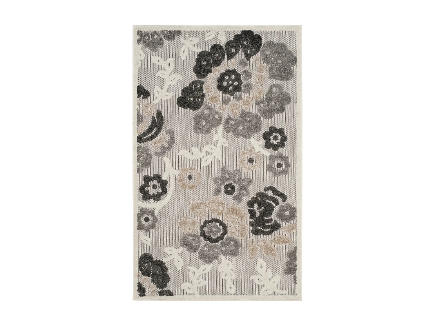 Tapis Gris 122 X 183 cm - Oxford