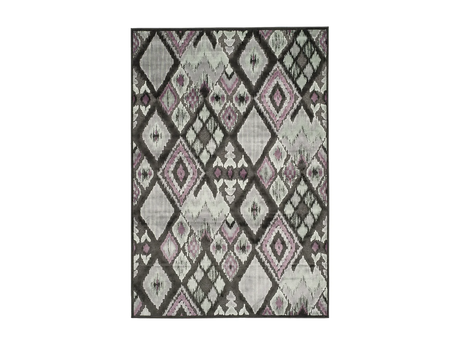Tapis Gris/Multicolore 236 x 305 cm - Evadne