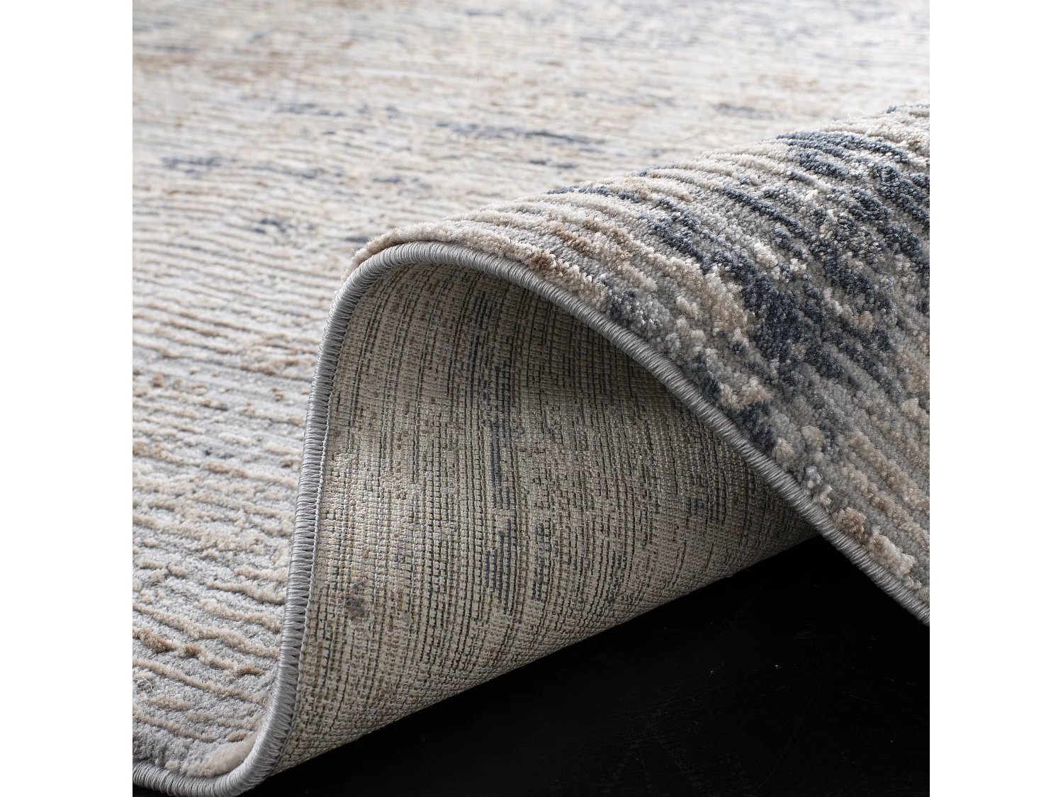 Tapis Gris/Neutre 122 X 183 cm - Tessabell