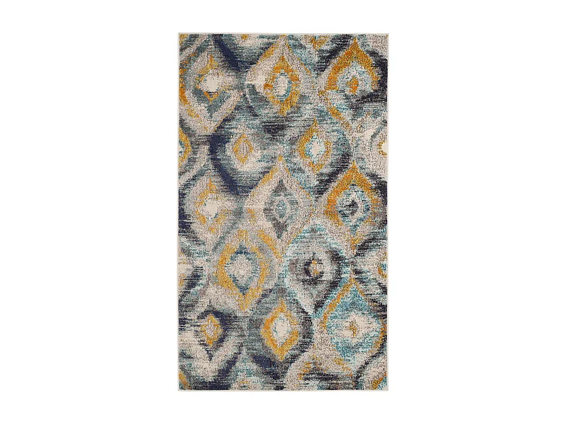 Tapis Bleu/Multicolore 122 X 170 cm - Vistoso