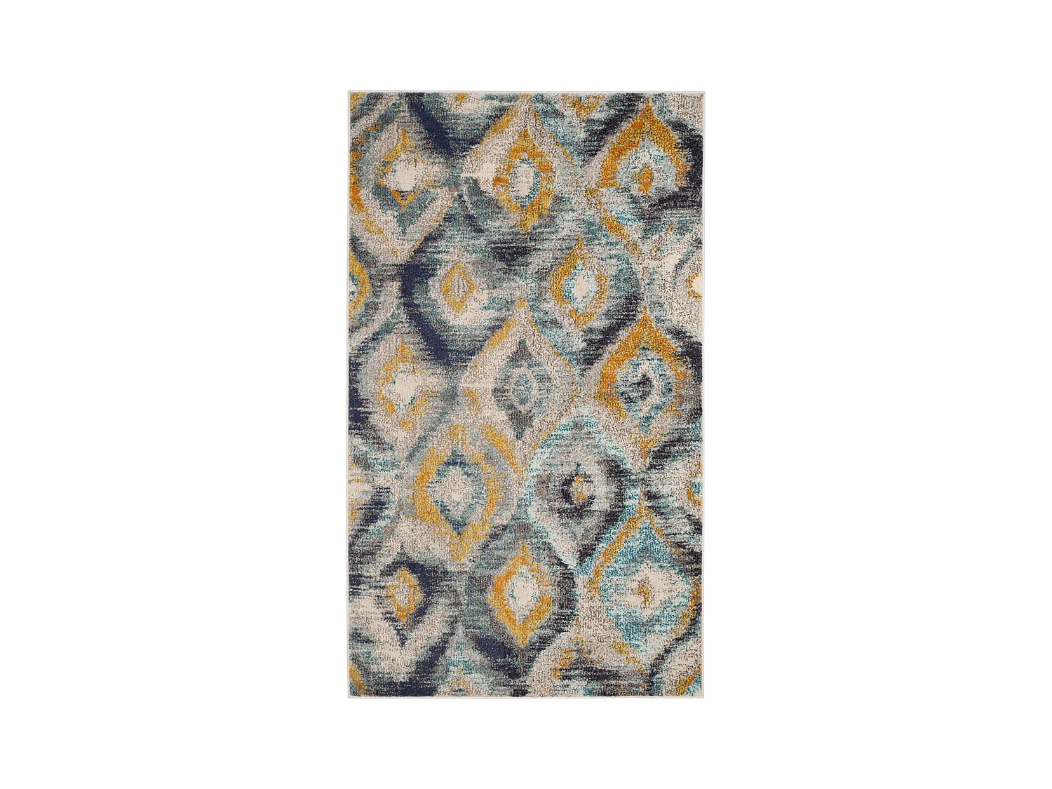 Tapis Bleu/Multicolore 122 X 170 cm - Vistoso