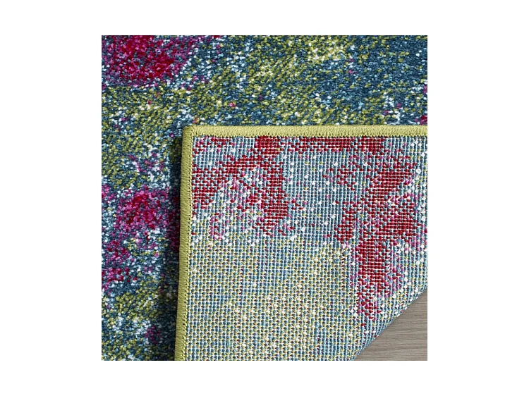 Tapis Vert/Fuchsia 244 X 305 cm - Carly