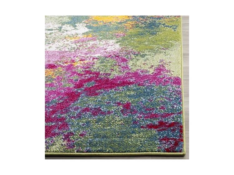 Tapis Vert/Fuchsia 244 X 305 cm - Carly