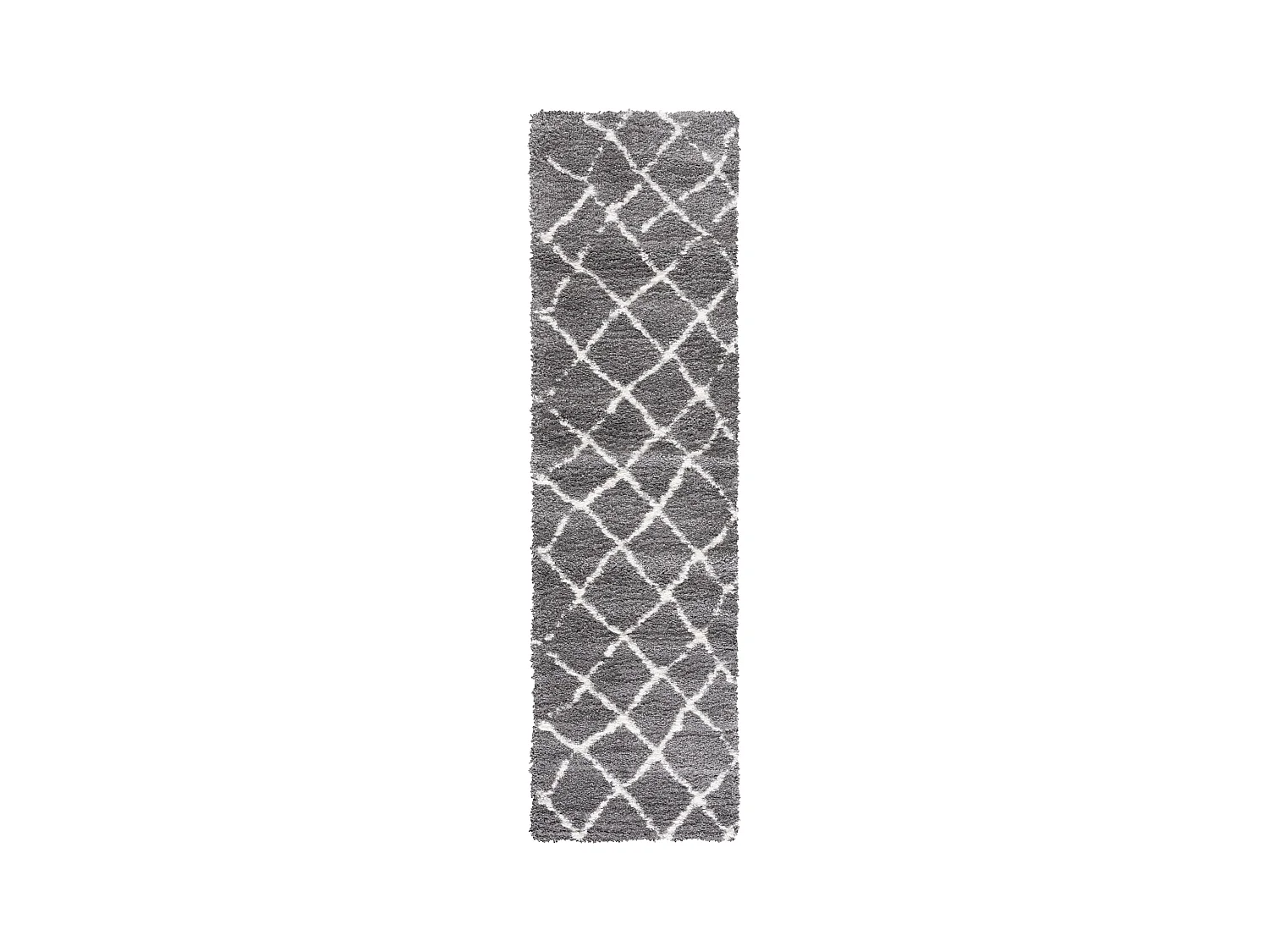 Tapis Gris/Neutre 69 X 244 cm - Temara