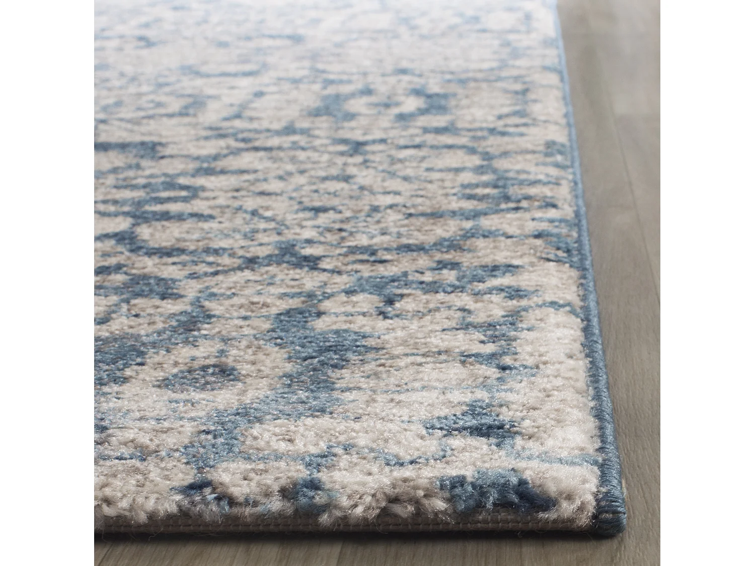 Tapis Bleu/Neutre 91 X 152 cm - Paros