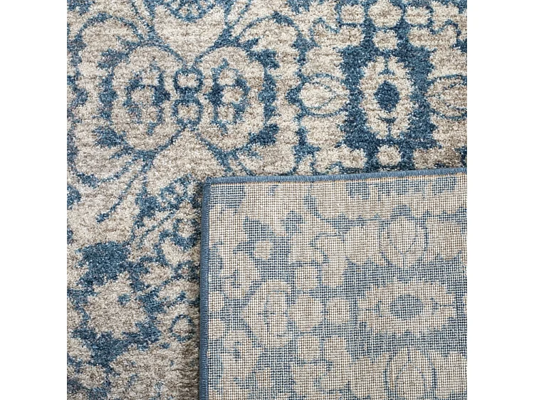 Tapis Bleu/Neutre 91 X 152 cm - Paros