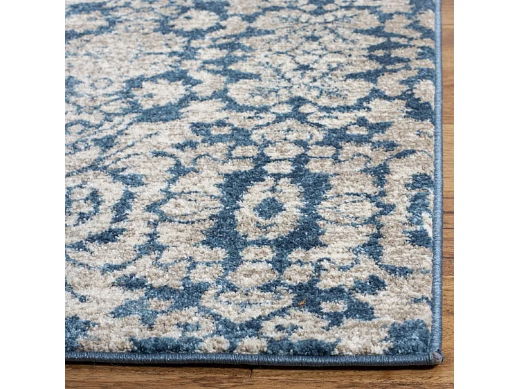 Tapis Bleu/Neutre 91 X 152 cm - Paros