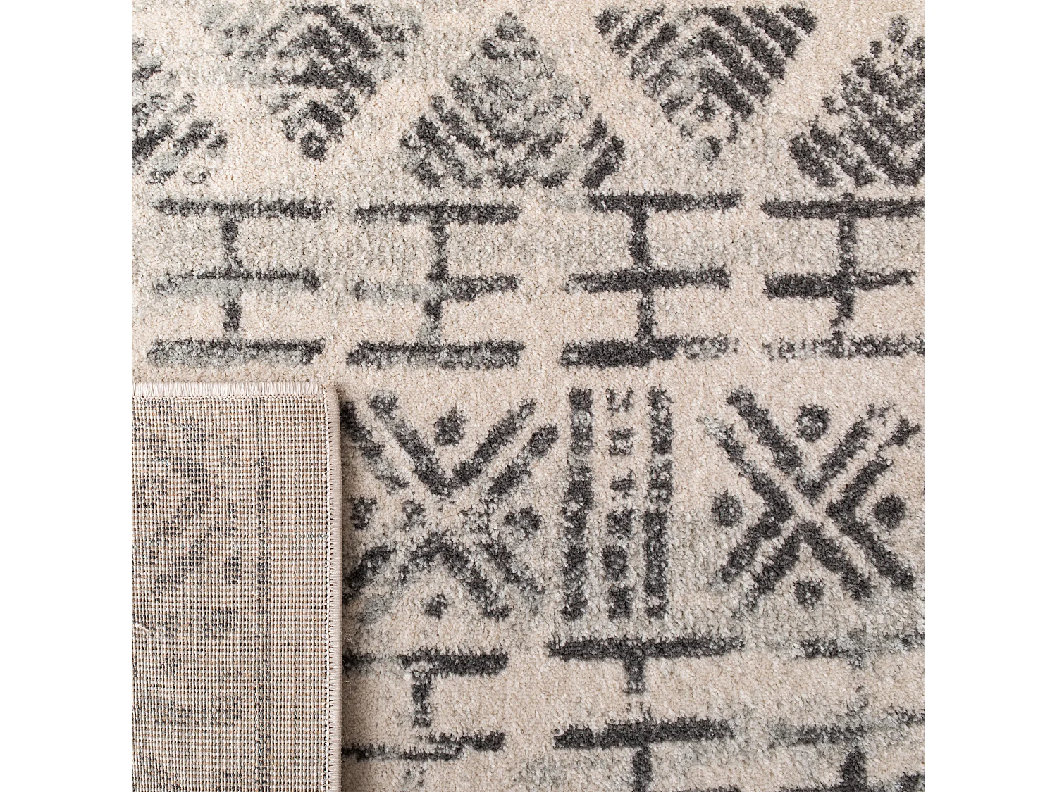 Tapis Neutre/Gris 122 X 183 cm - Oaklyn