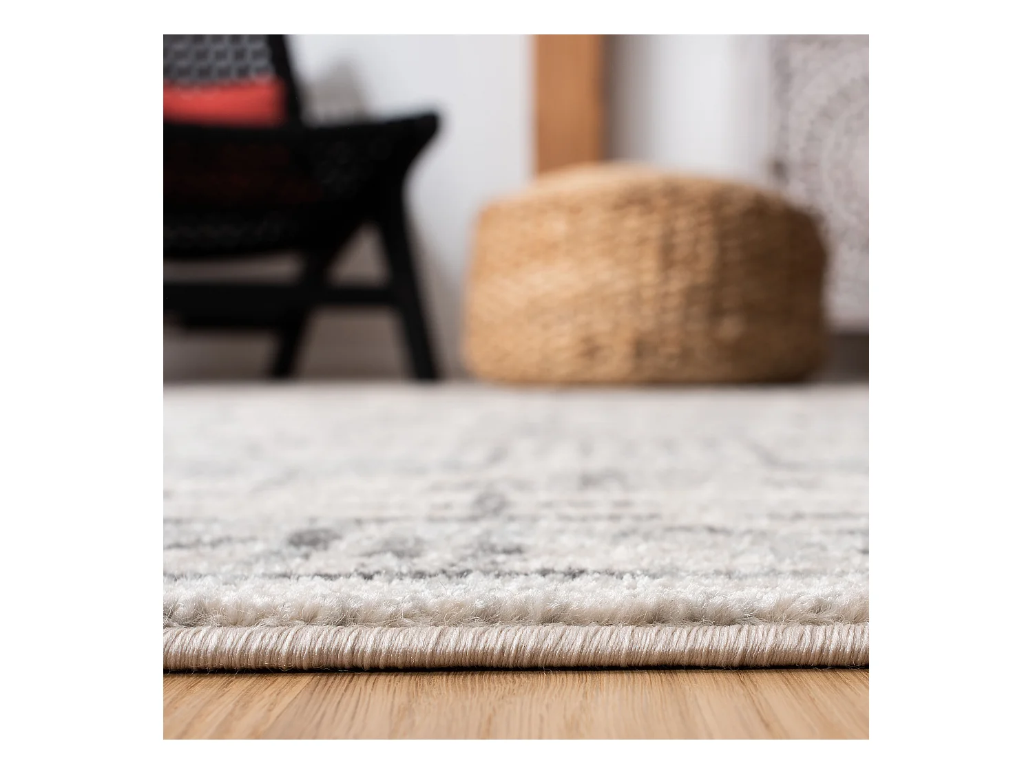 Tapis Neutre/Gris 122 X 183 cm - Oaklyn