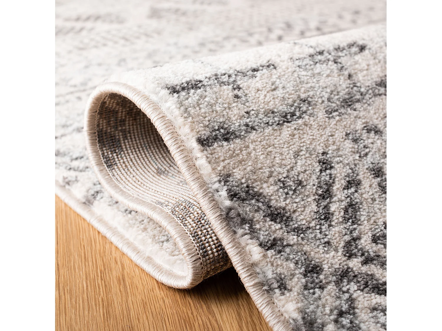 Tapis Neutre/Gris 122 X 183 cm - Oaklyn