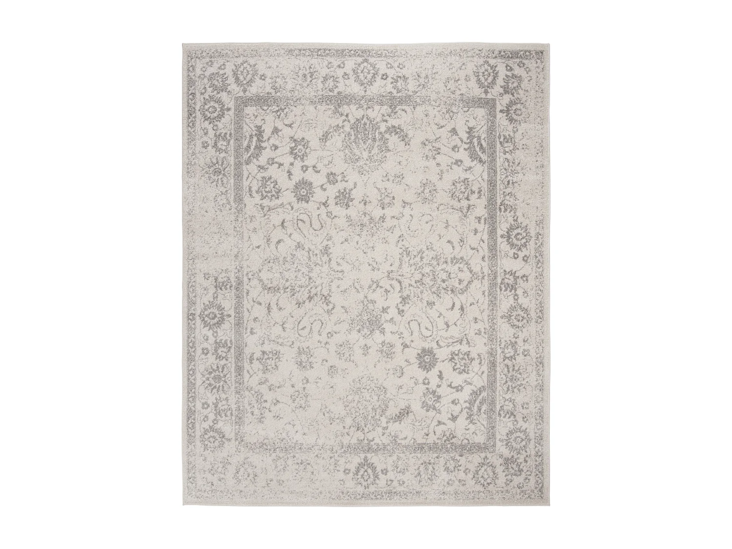 Tapis Ivoire/Argent 235 x 305 cm - Lucinda