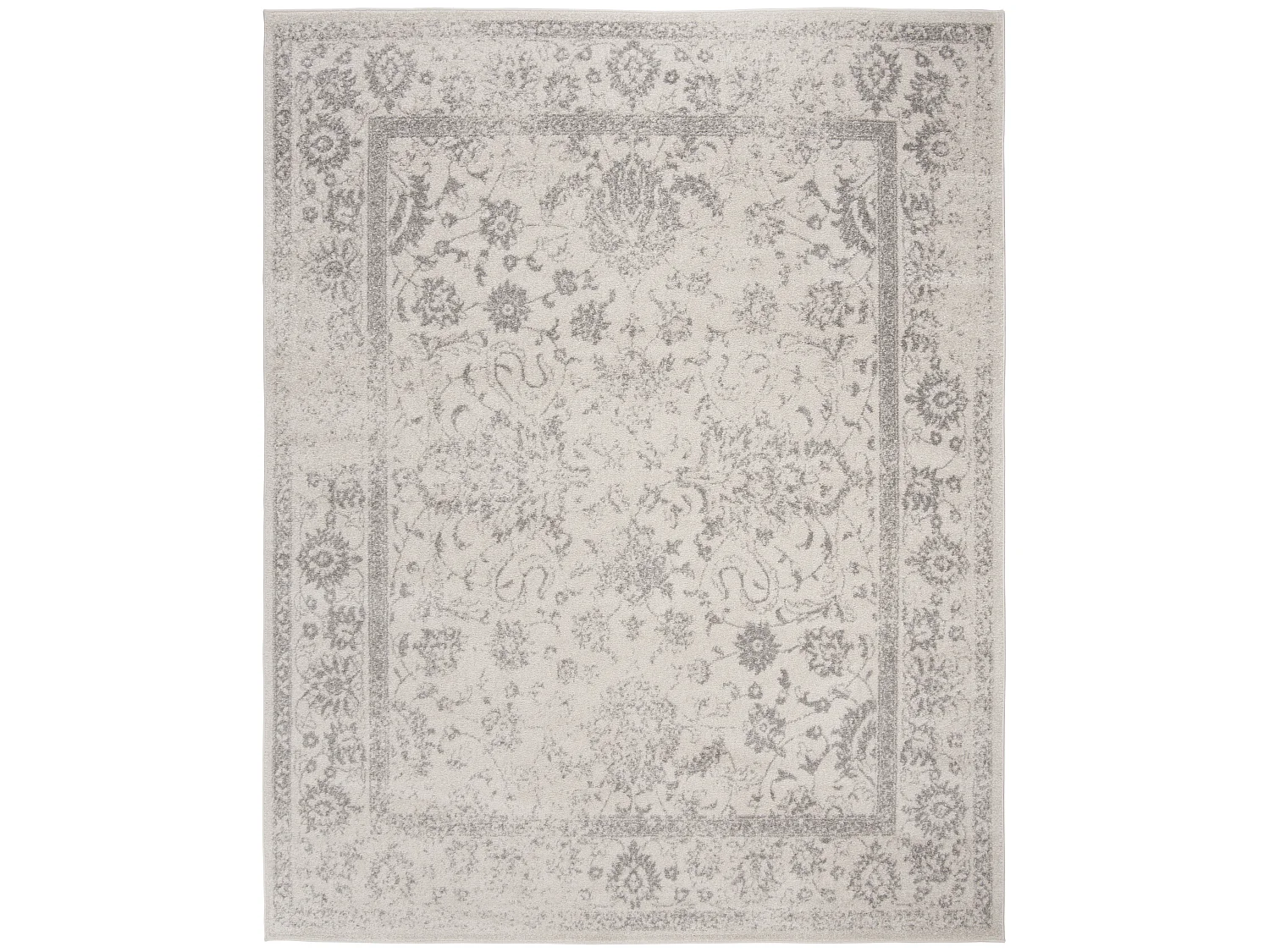 Tapis Ivoire/Argent 235 x 305 cm - Lucinda