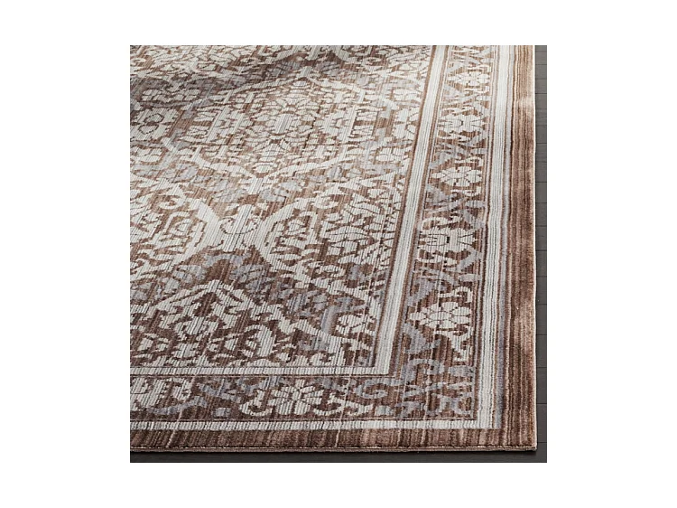 Tapis Gris/Marron 152 X 244 cm - Claudia