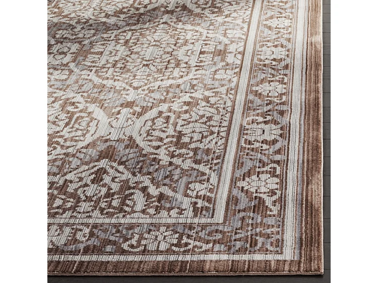 Tapis Gris/Marron 152 X 244 cm - Claudia