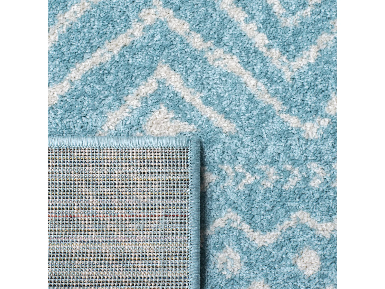 Tapis Bleu/Neutre 122 X 183 cm - Makayla