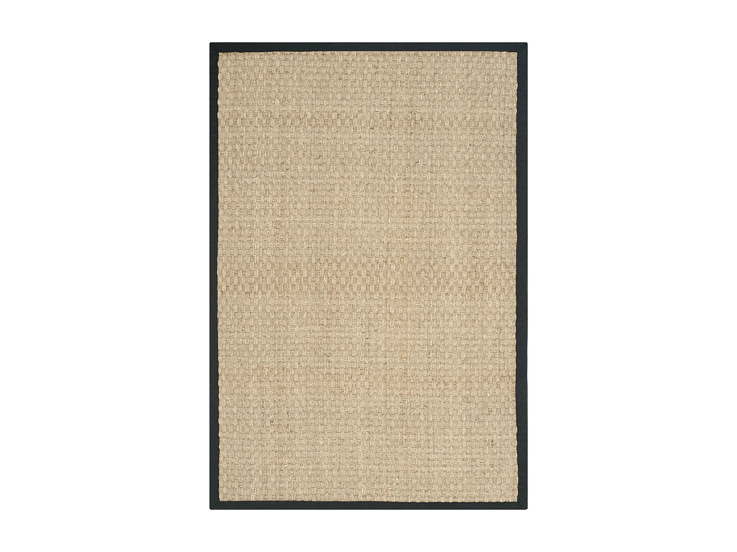 Tapis Neutre/Noir 122 X 183 cm - Roselyn