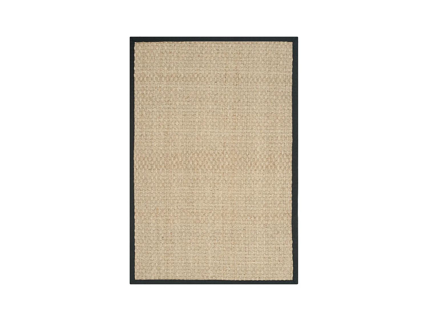 Tapis Neutre/Noir 122 X 183 cm - Roselyn