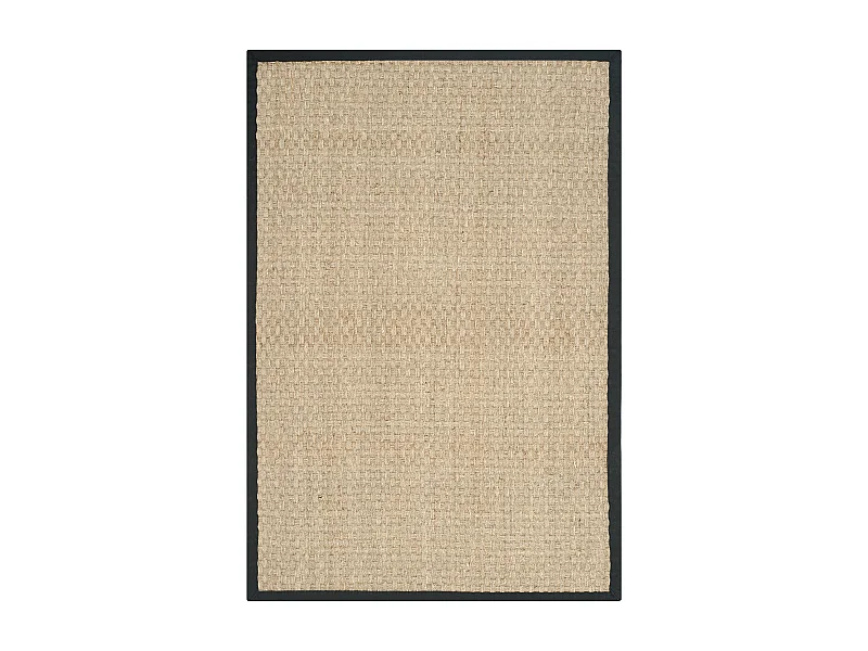 Tapis Neutre/Noir 122 X 183 cm - Roselyn