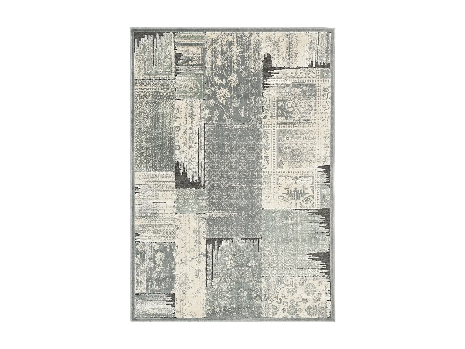 Tapis Gris 122 X 170 cm - Kingstown