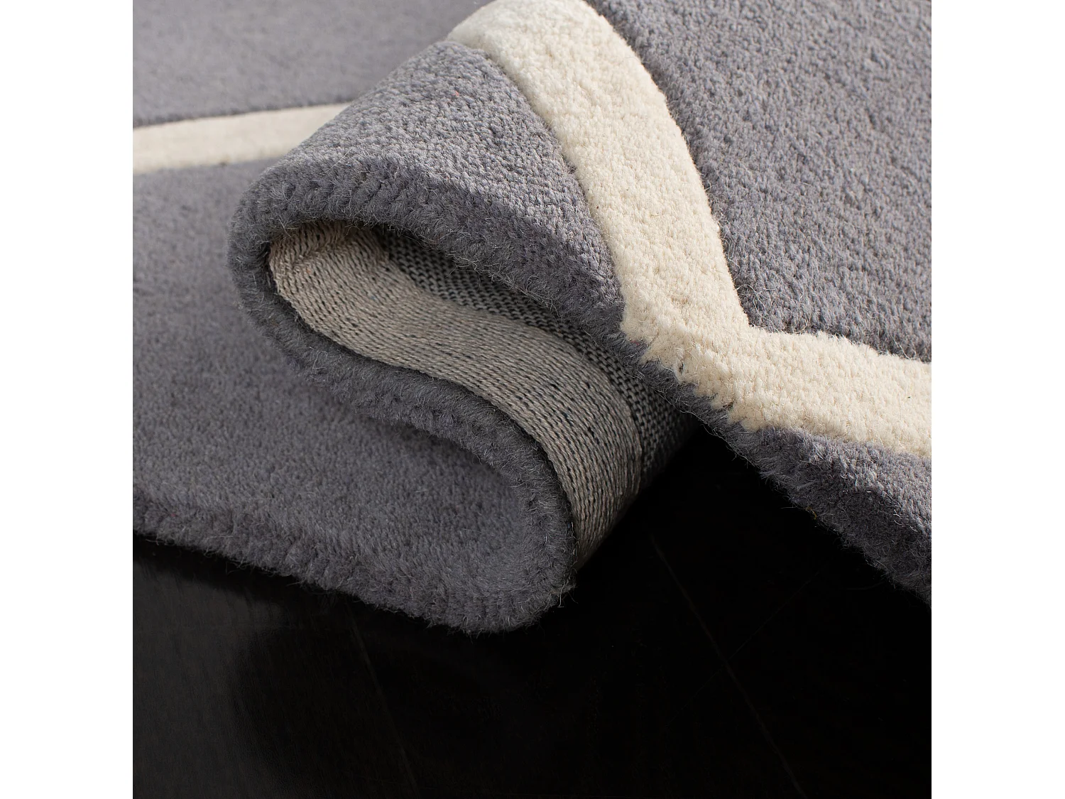 Tapis Gris/Neutre 69 X 213 cm - Eliza