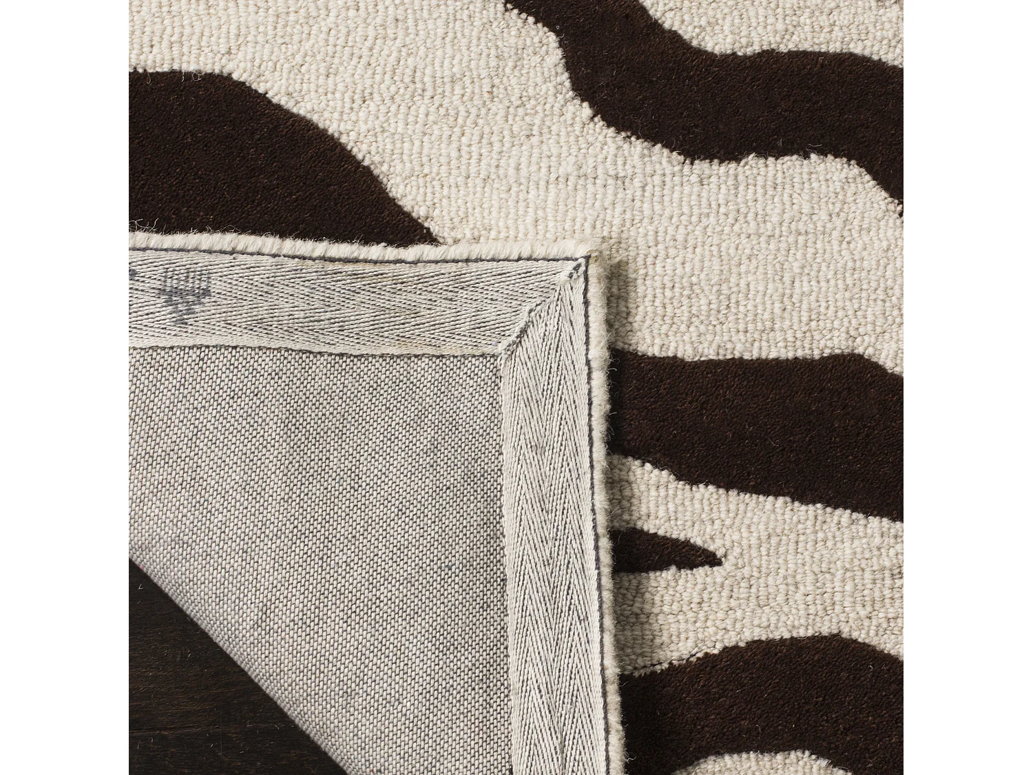 Tapis Neutre/Marron 91 X 152 cm - Nahla