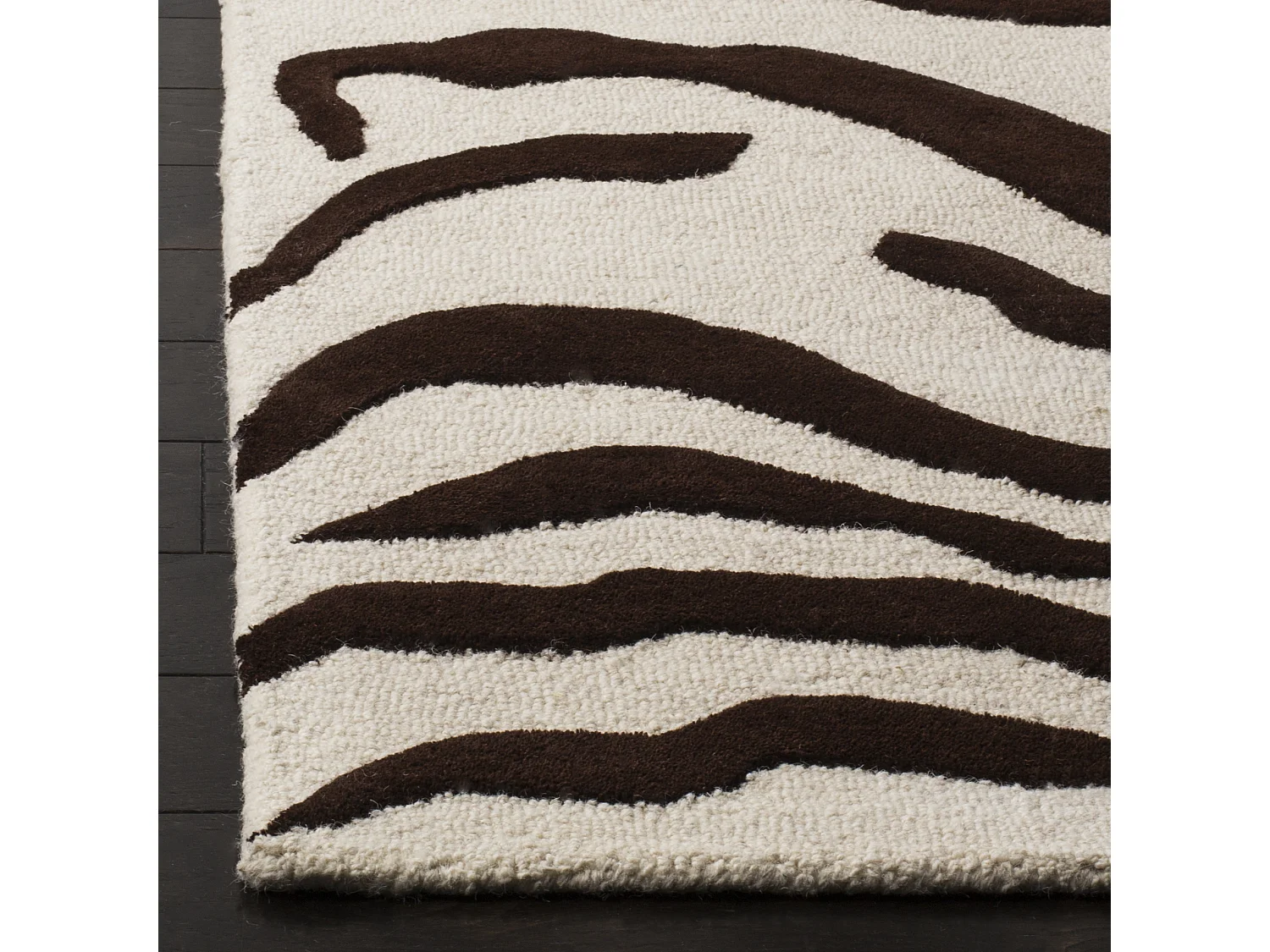 Tapis Neutre/Marron 91 X 152 cm - Nahla