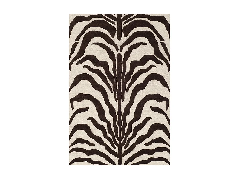 Tapis Neutre/Marron 91 X 152 cm - Nahla
