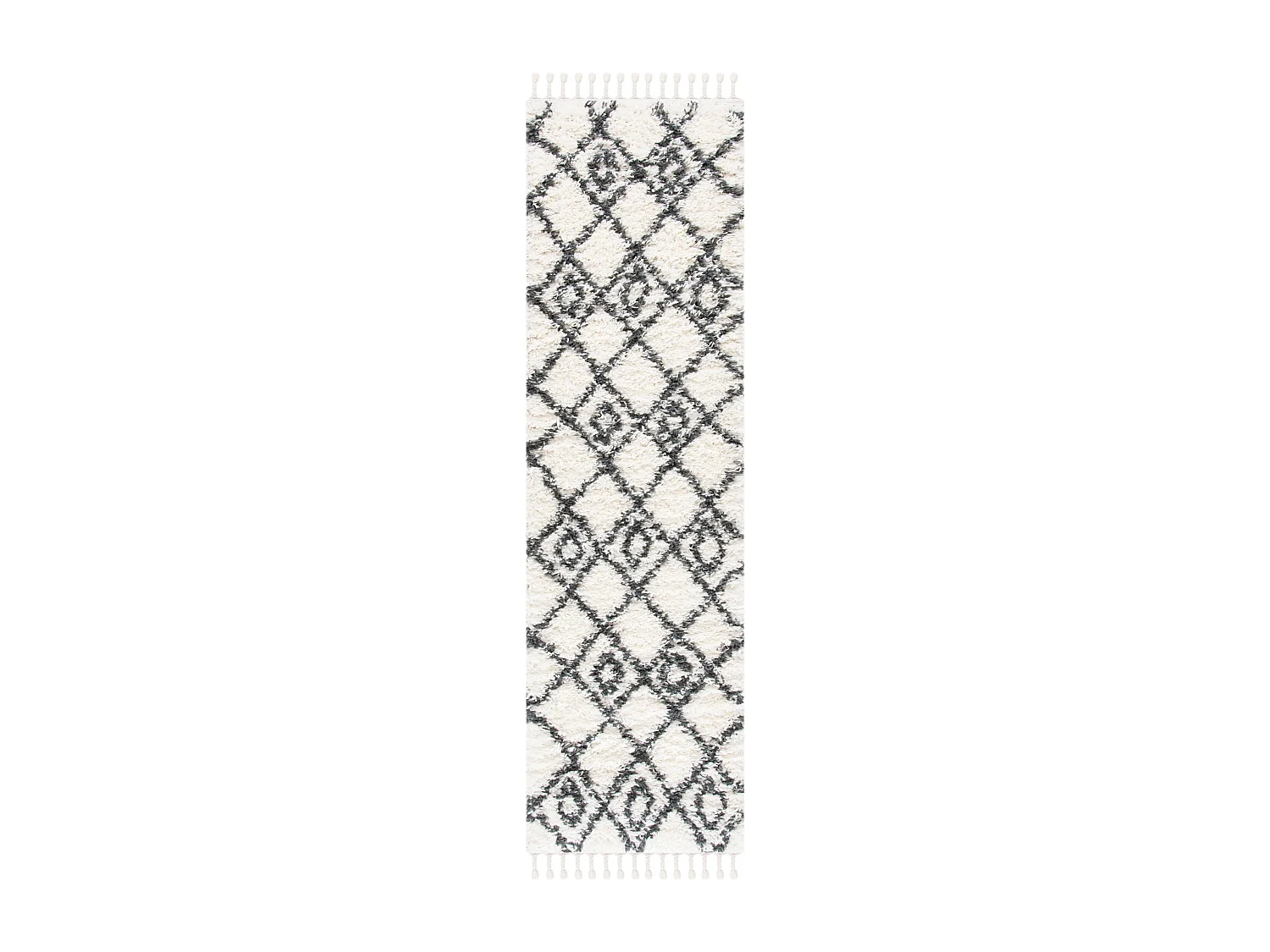 Tapis Neutre/Gris 61 X 91 cm - Angela