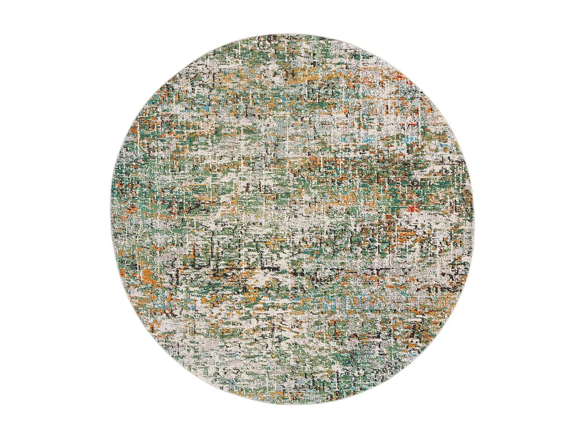 Tapis Vert/Turquoise 122 X 122 cm - Manjor