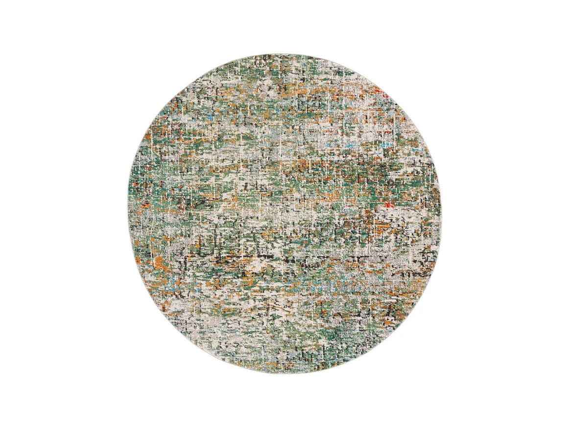 Tapis Vert/Turquoise 122 X 122 cm - Manjor