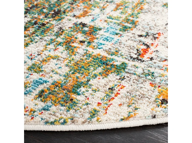 Tapis Vert/Turquoise 122 X 122 cm - Manjor